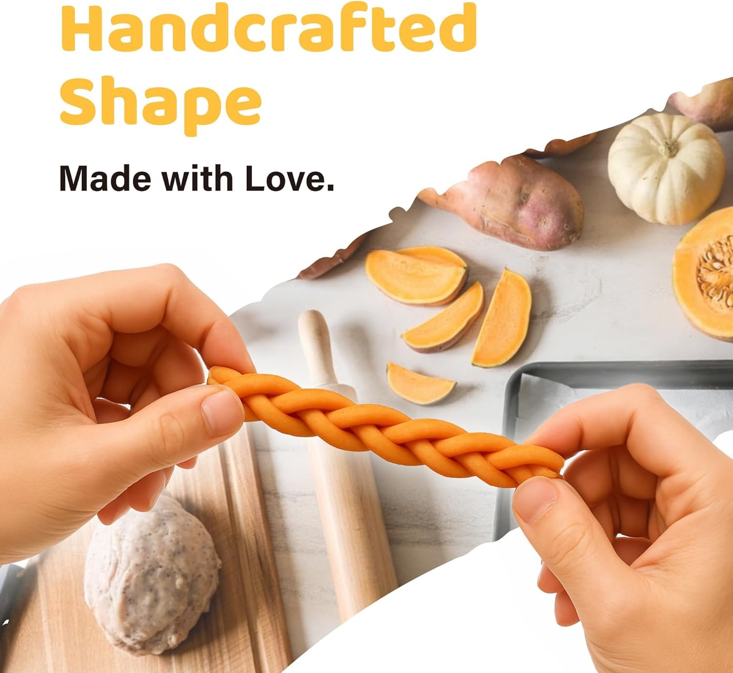 iPaw Turkey Dog Treats, All Natural Human Grade Dog Treat, Suitable for Training chew, US Sourced Raw Material, Hypoallergenic, Rawhide Alternative, Braided Stick (Duck Liver) - Image 5