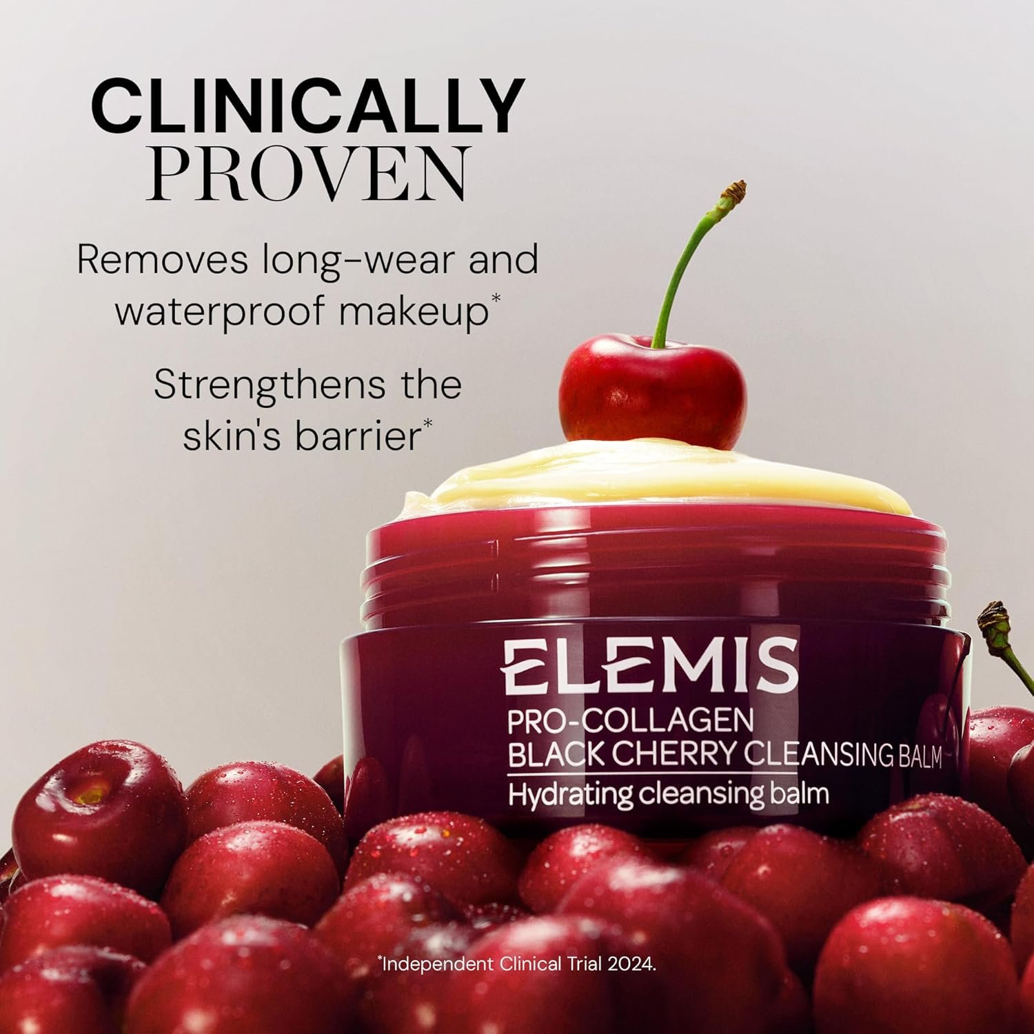 ELEMIS Pro-Collagen Cleansing Balm Makeup Remover, Hydrating Facial Cleanser, Oil Cleanser, Oil Makeup Remover, Deep Cleanse - Image 3
