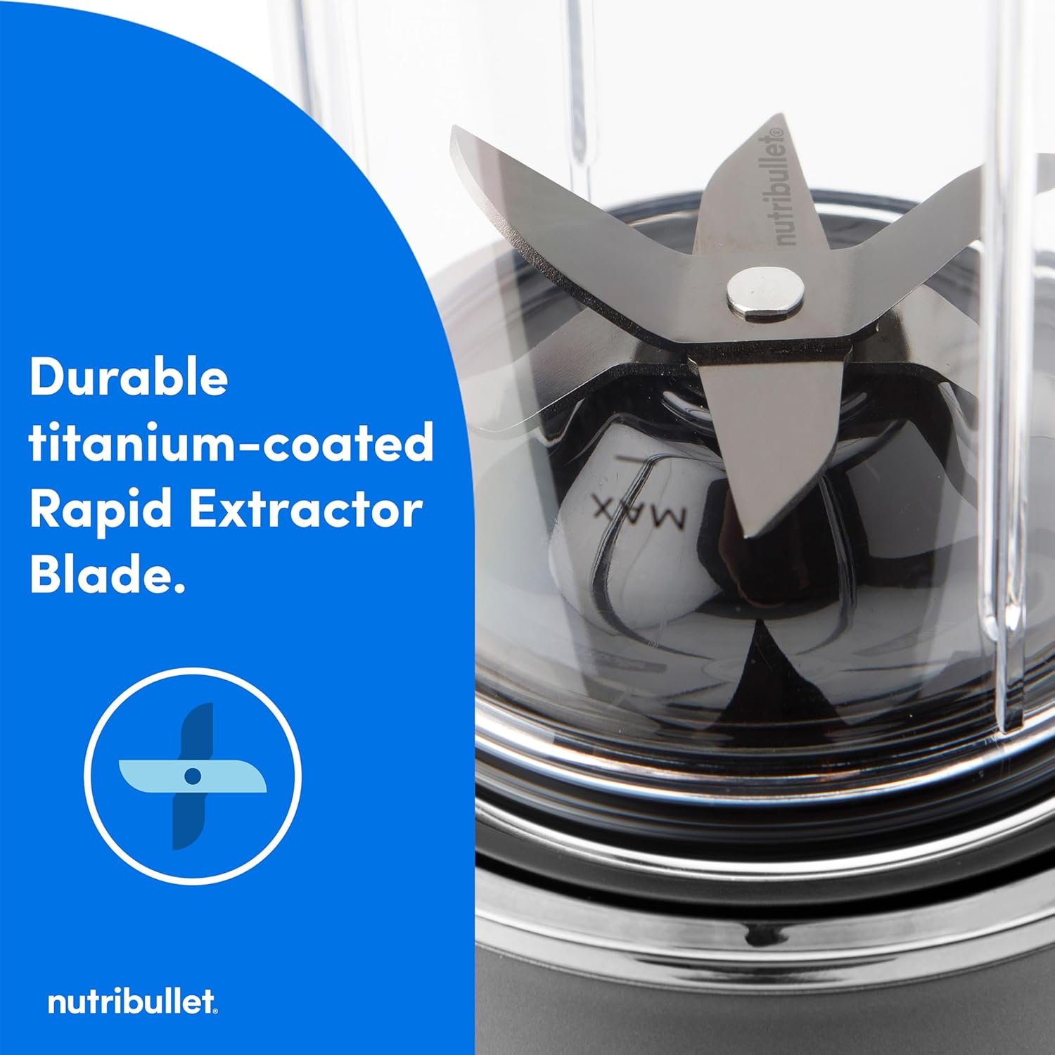 nutribullet Ultra Personal Blender NB50500, 32 oz, Gray - Image 7