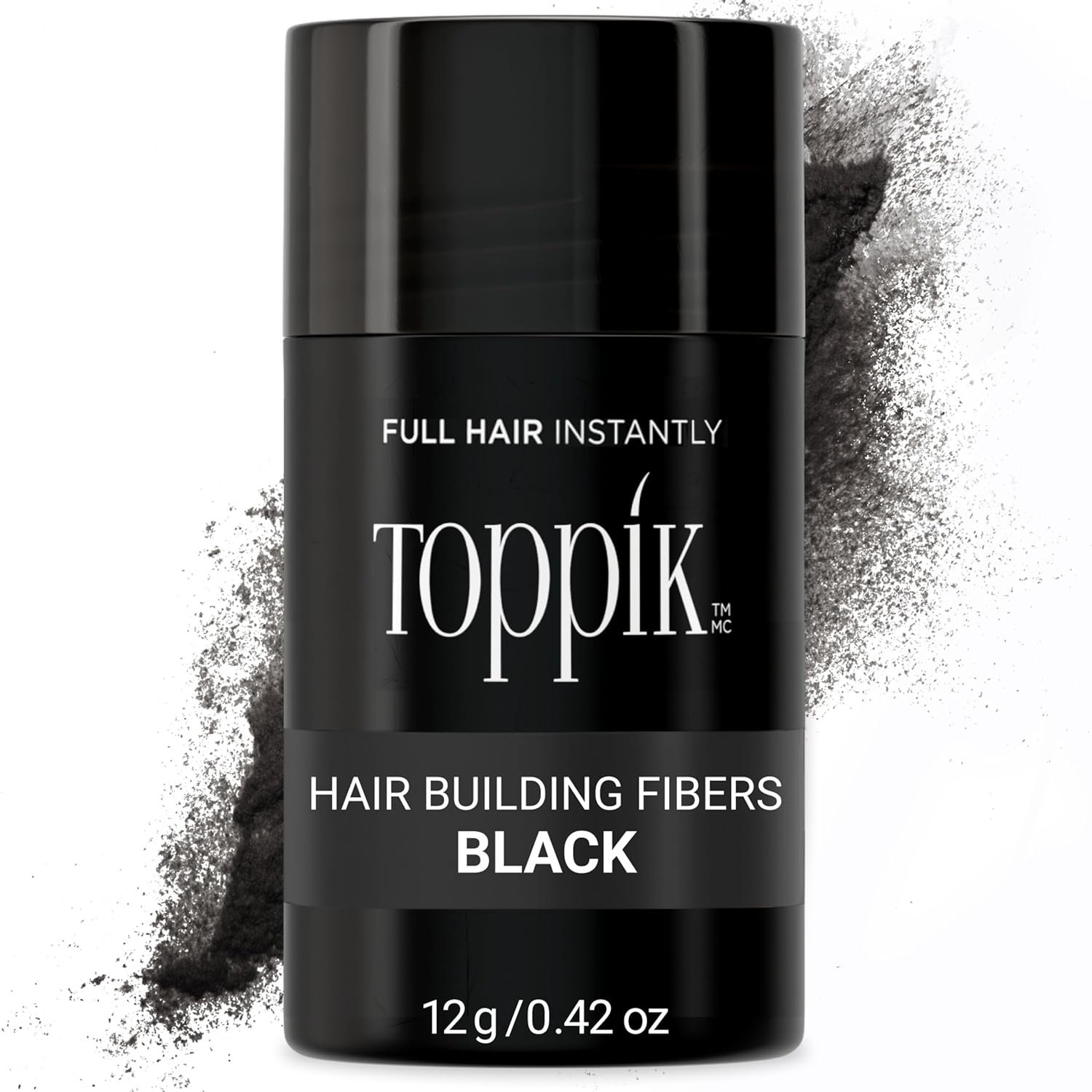 Toppik Hair Building Fibers, Fill In Fine or Thinning Hair Instantly Thicker, Fuller Looking Hair 9 Shades,4 size options - Image 2