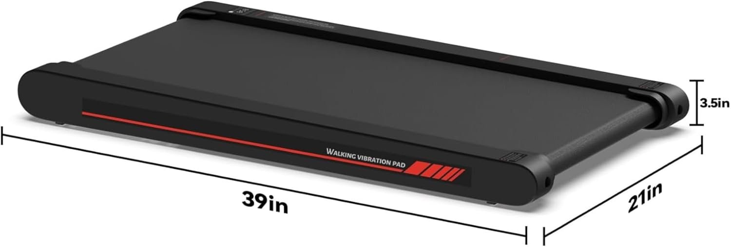 Sperax Walking Treadmill Pad with APP, 3 in 1 Under Desk Treadmill, 400W Low Noise Walking Vibration Pad with Remote Control,Portable Treadmills for Home Office - Image 10