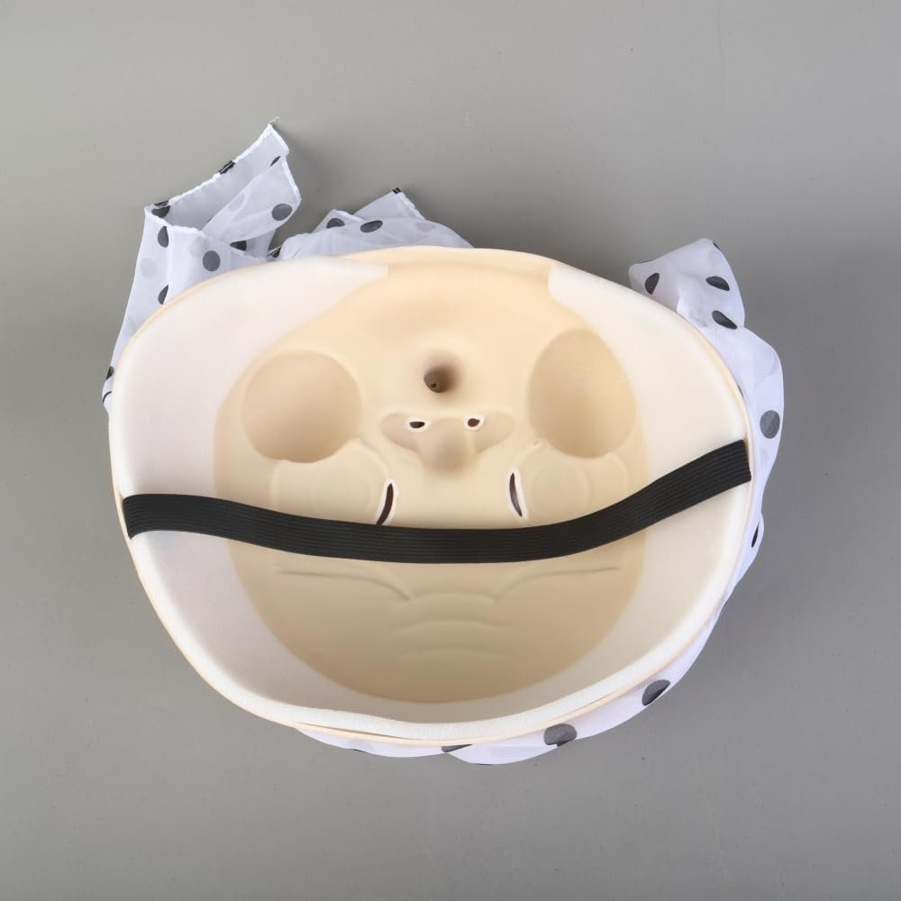 Hotaru Haganezuka Cosplay Mask Funny Full Face Tengu Mask with Headscarf Latex Masque - Image 6