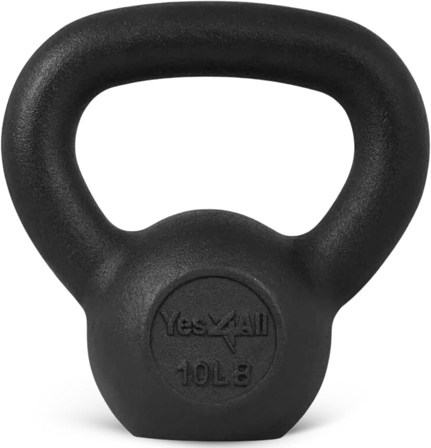 Yes4All Cast Iron Kettlebell, Strength Training Kettlebells 5-80 Lb (5,10,15,20,25,30,35,40,45,50,60,70,80 Lb) for Full Body Workout, Push up, Strength Training - Single & Kettlebell Set of 2 for Men - Image 2