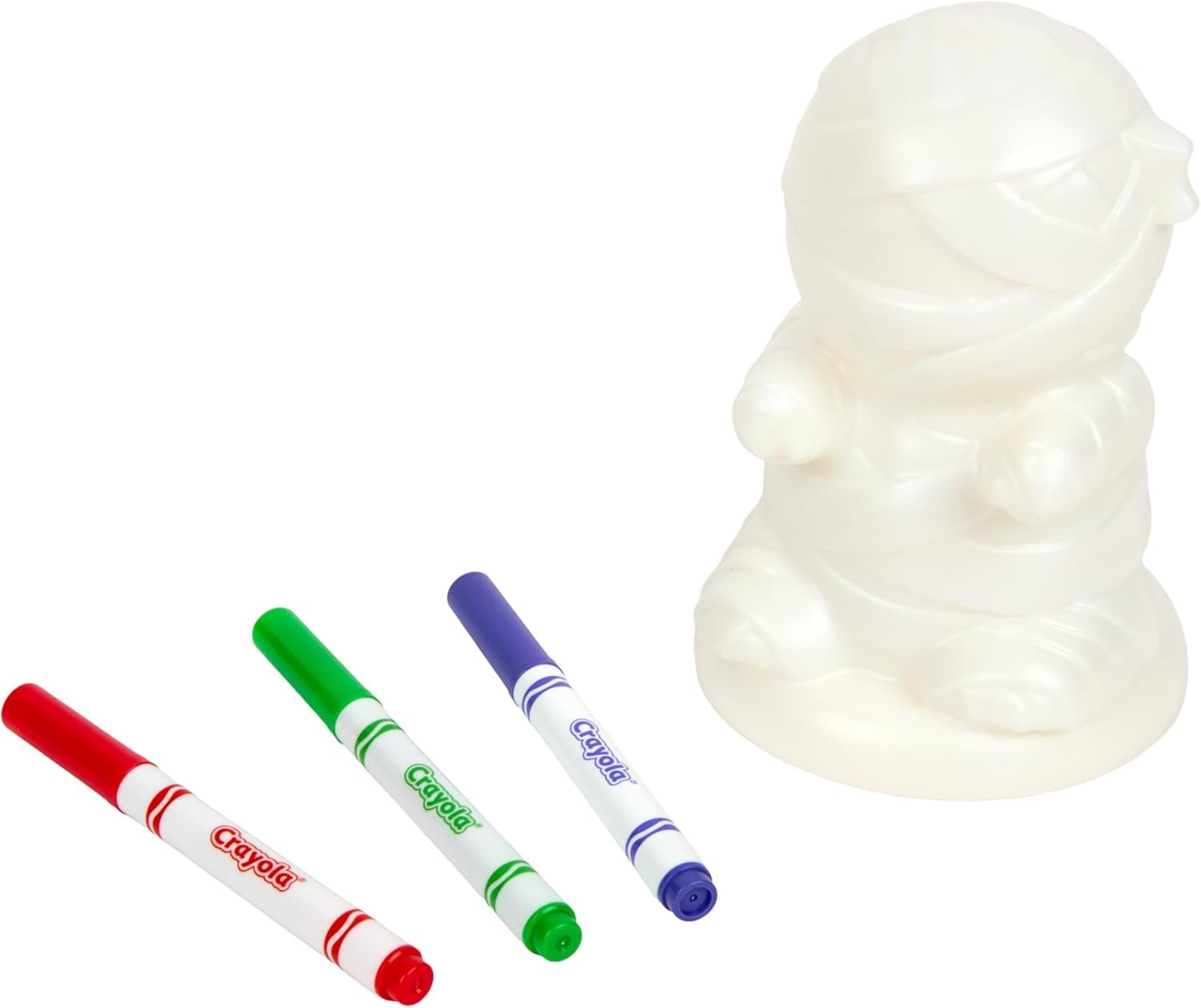 Crayola Light-Ups - Mummy, Reusable Halloween Craft Toy, Glow in The Dark Light Up Mummy, Cute Halloween Decor & Night Light, Gift for Kids, 5+ - Image 4