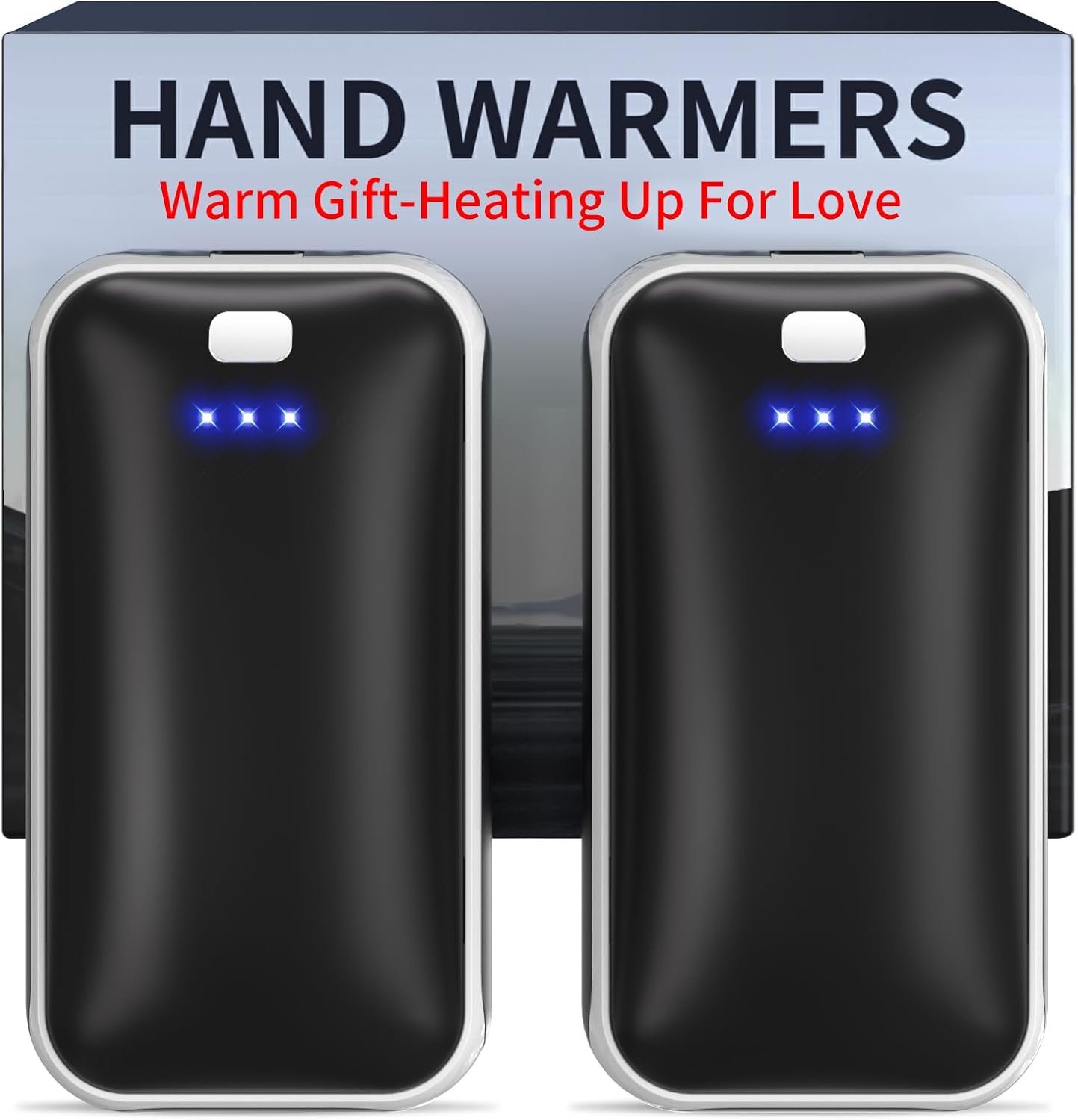 Lerat Hand Warmers Rechargeable, 2 Pack Electric Hand Warmer, Reusable Portable Pocket Heater USB Handwarmers, Gifts for Men, Women, Indoor, Outdoor, Hiking, Skiing, Camping, Hunting Accessories - Image 9
