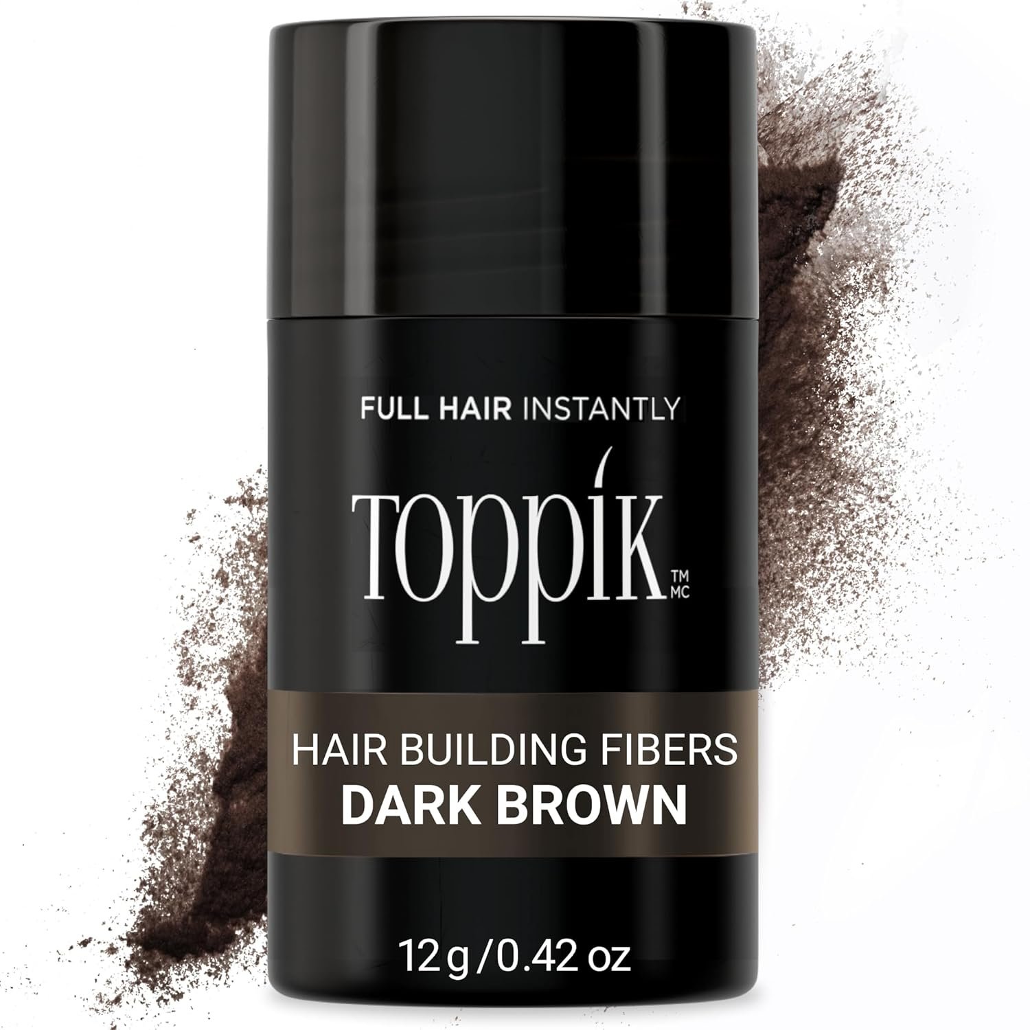 Toppik Hair Building Fibers, Fill In Fine or Thinning Hair Instantly Thicker, Fuller Looking Hair 9 Shades,4 size options - Image 2