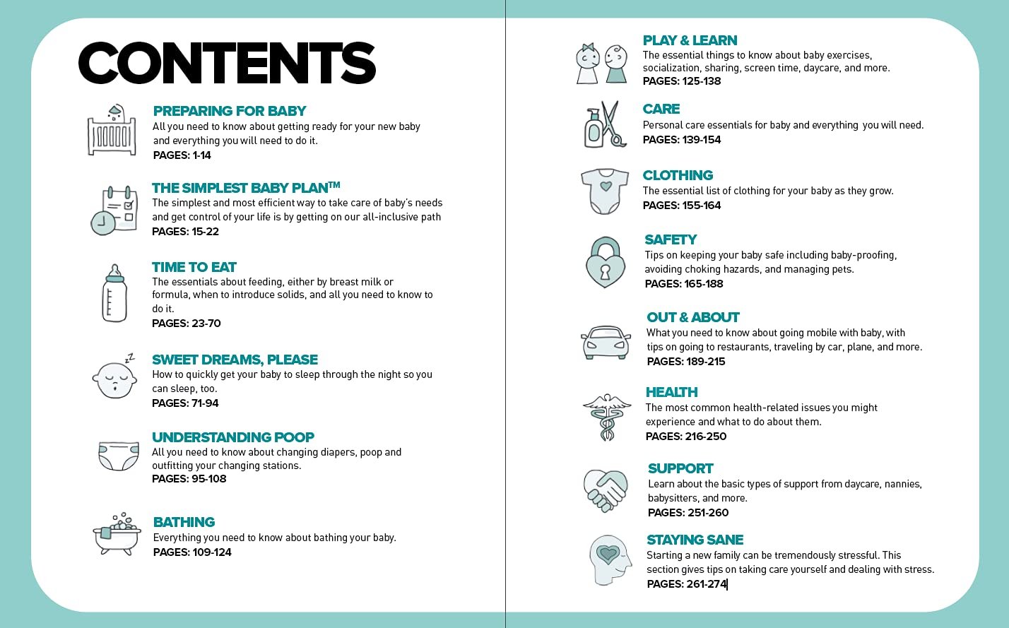 The Simplest Baby Book in the World: The Illustrated, Grab-and-Do Guide for a Healthy, Happy Baby - Image 3