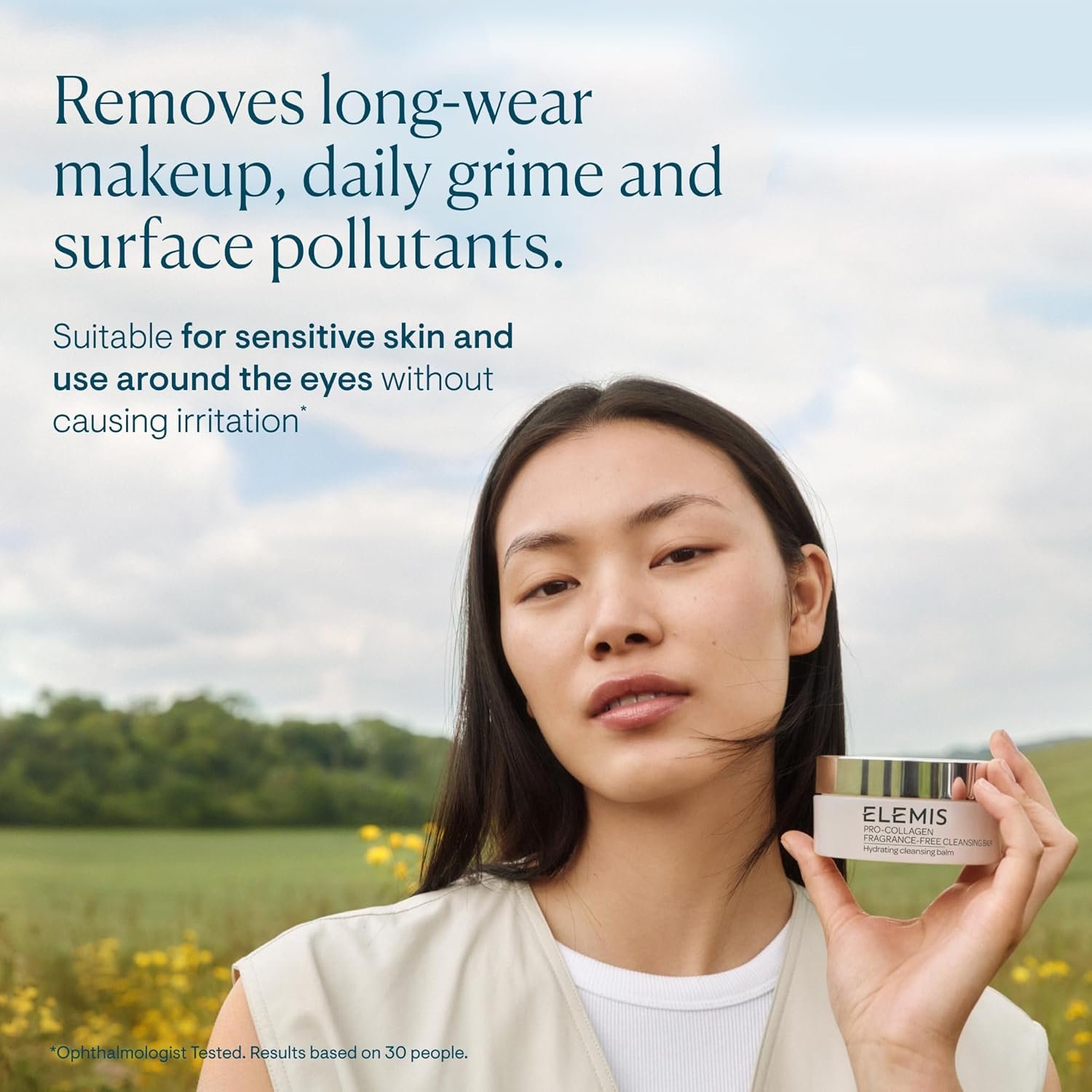 ELEMIS Pro-Collagen Cleansing Balm Makeup Remover, Hydrating Facial Cleanser, Oil Cleanser, Oil Makeup Remover, Deep Cleanse - Image 4