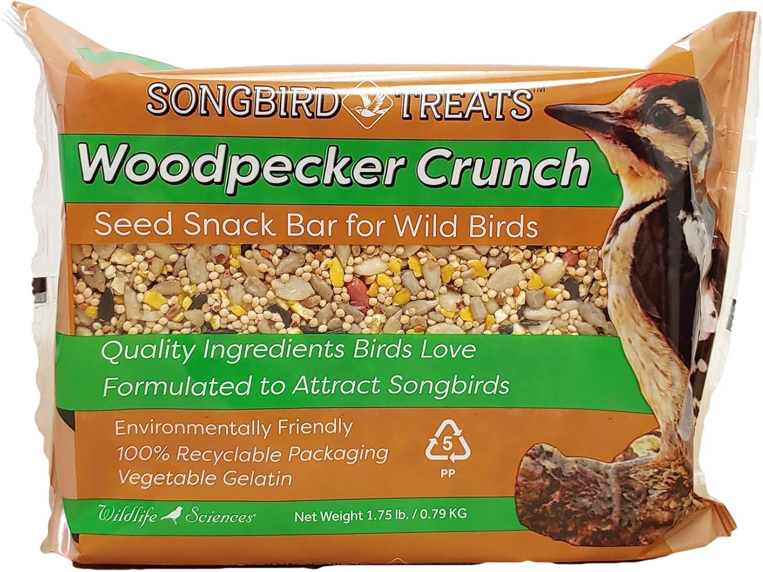 Songbird Treats Seed Cake Variety 4 Pack of Large Seed Cakes | 1.5-2 lb Large Bird Seed Cakes for Wild Birds - Image 8