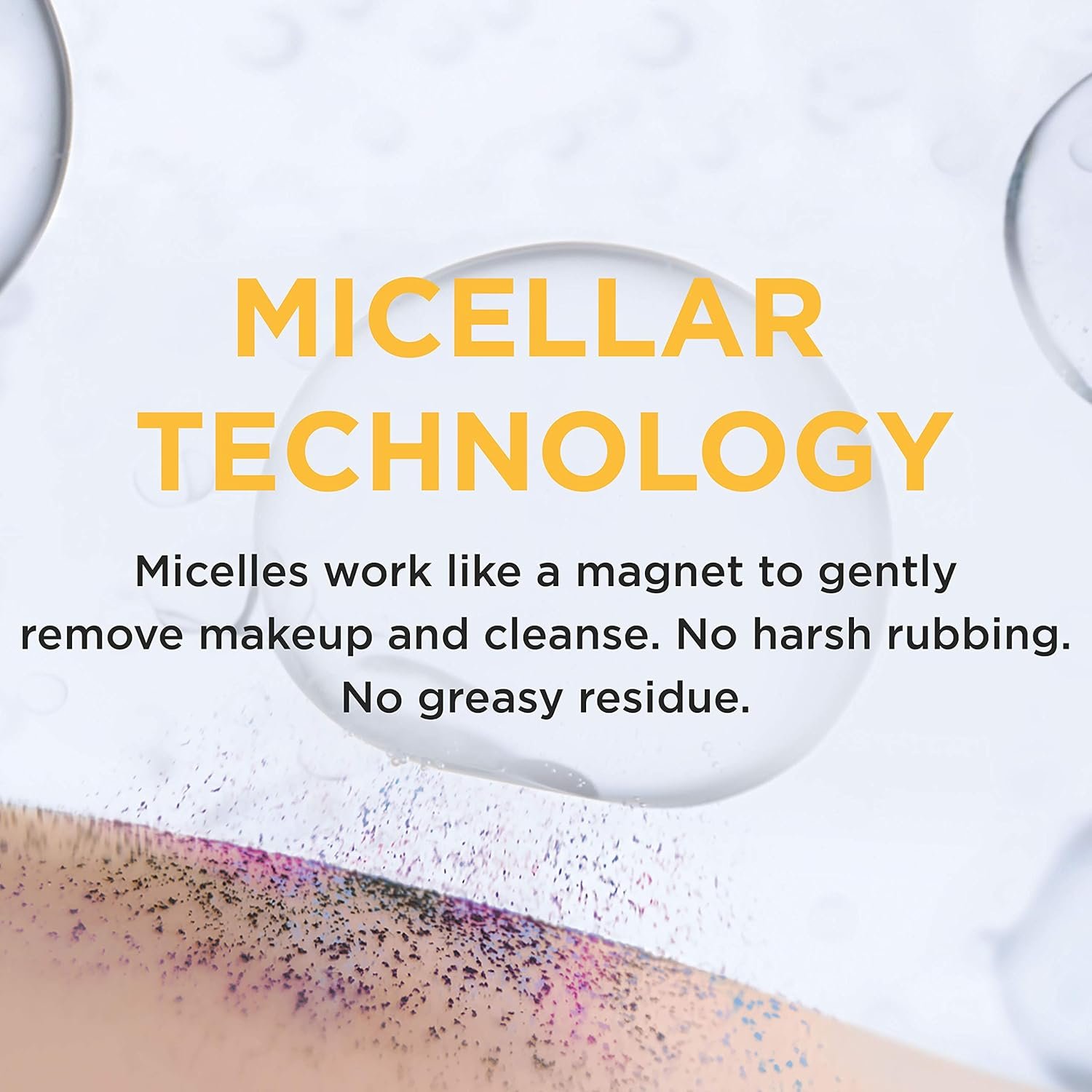 Garnier Micellar Water with Vitamin C, Facial Cleanser & Makeup Remover, Brightening & Hydrating, For All Skin Types, Vegan, Cruelty Free, 13.5 Fl Oz (400mL), 2 Count - Image 7