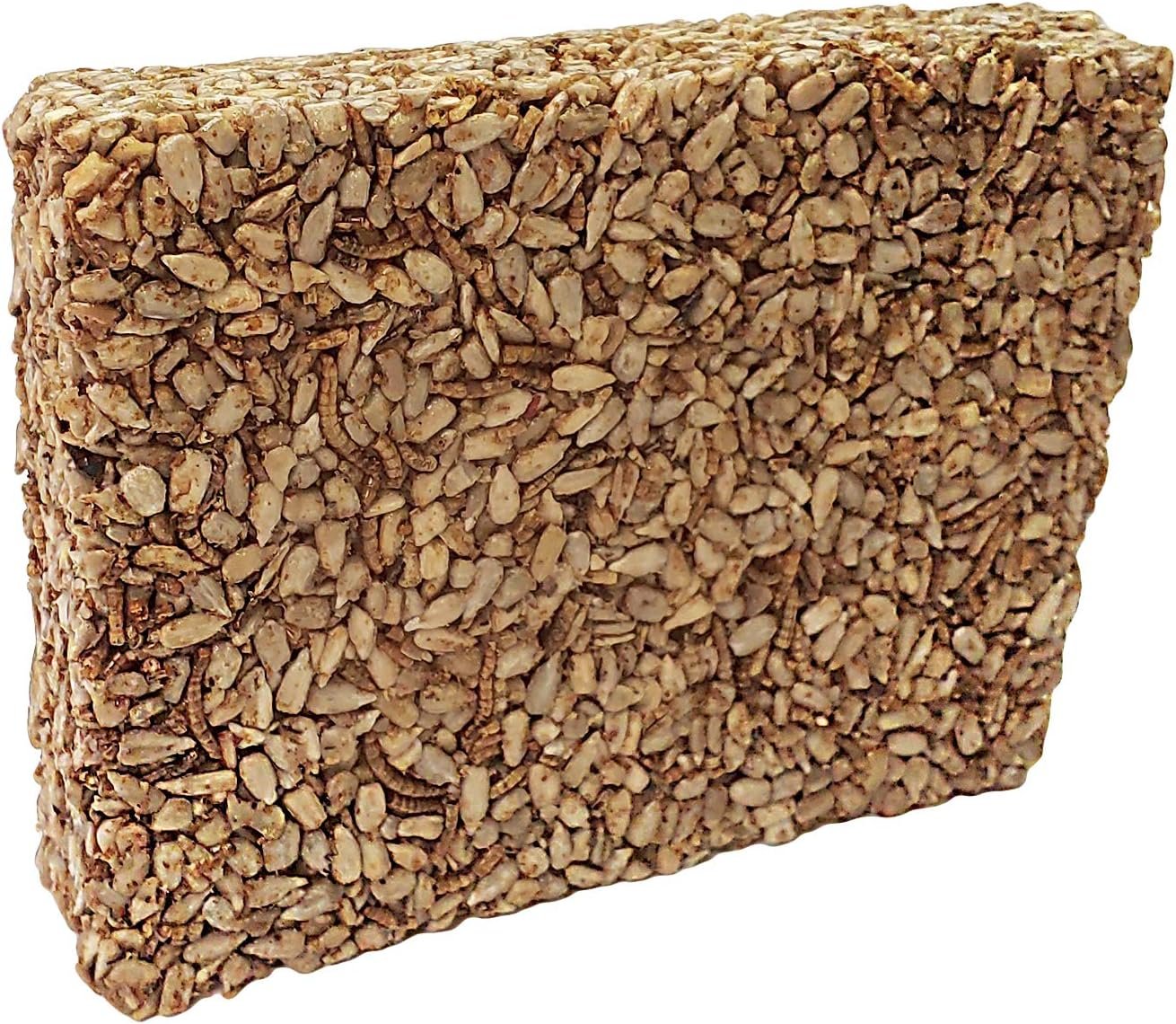 Songbird Treats Sunny Mealworm Seed Bar | 1.6 lb Wild Bird Seed Cake (Sunny Mealworm) - Image 3